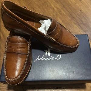 Johnnie-O Men's Brown Loafers